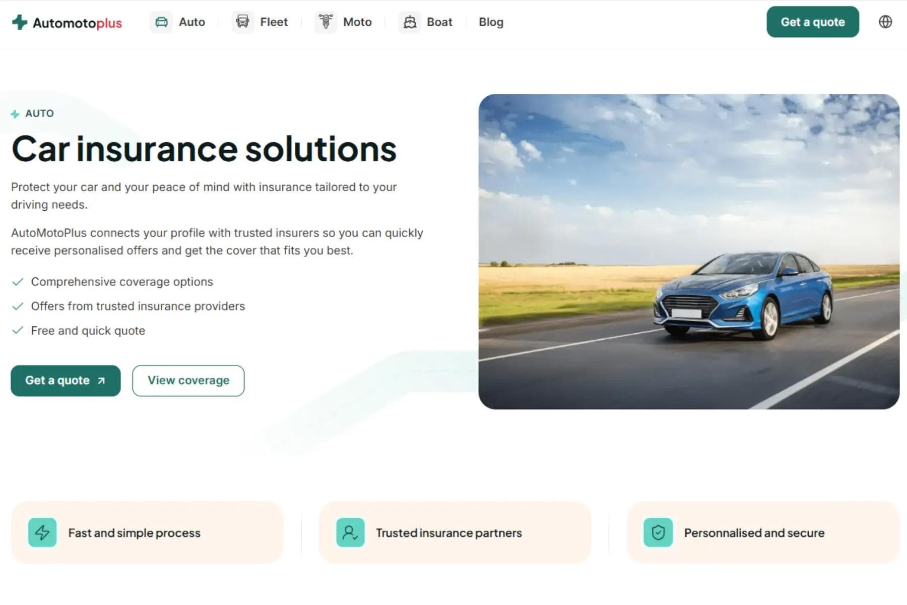 AutoMotoplus offers the best car insurance solutions to clients AutoMotoplus offers the best car insurance solutions to clients